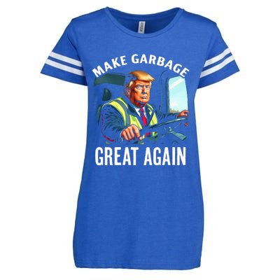 Make Garbage Great Again Trump Enza Ladies Jersey Football T-Shirt