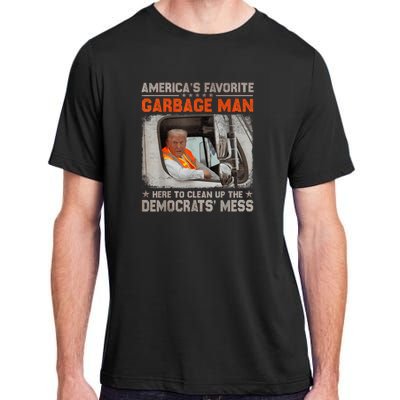 Make Garbage Great Again Garbage For Trump 2024 Adult ChromaSoft Performance T-Shirt