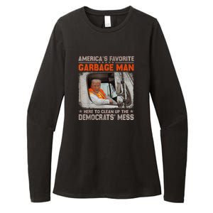 Make Garbage Great Again Garbage For Trump 2024 Womens CVC Long Sleeve Shirt