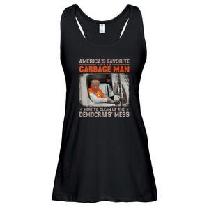 Make Garbage Great Again Garbage For Trump 2024 Ladies Essential Flowy Tank