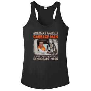 Make Garbage Great Again Garbage For Trump 2024 Ladies PosiCharge Competitor Racerback Tank