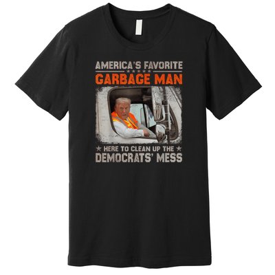 Make Garbage Great Again Garbage For Trump 2024 Premium T-Shirt