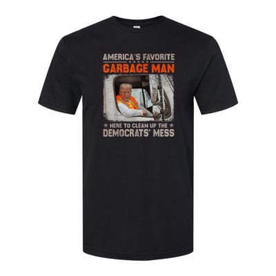 Make Garbage Great Again Garbage For Trump 2024 Softstyle CVC T-Shirt