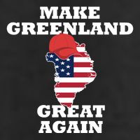Make Greenland Great Again American Flag Adult Drive Performance Visor