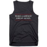 Make Garbage Great Again Funny Us Election Tank Top