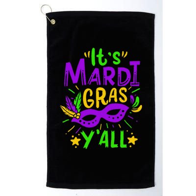 Mardi Gras Gift Platinum Collection Golf Towel