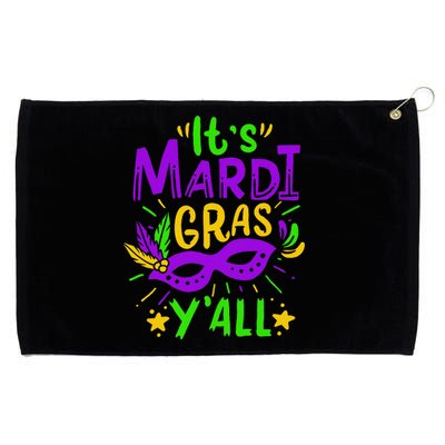 Mardi Gras Gift Grommeted Golf Towel