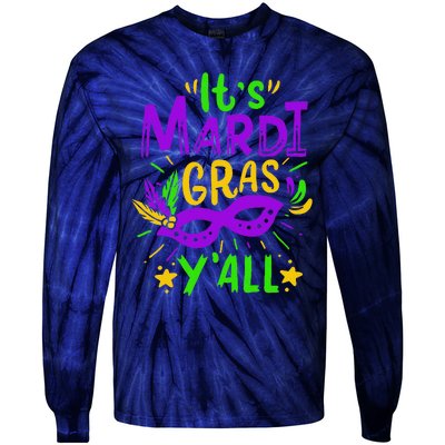 Mardi Gras Gift Tie-Dye Long Sleeve Shirt