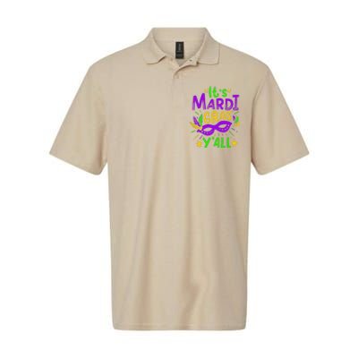 Mardi Gras Gift Softstyle Adult Sport Polo