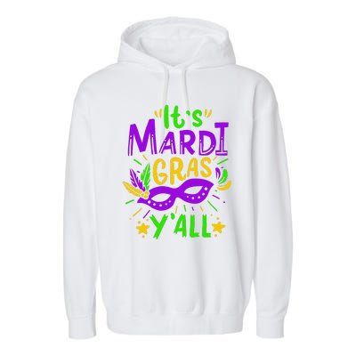 Mardi Gras Gift Garment-Dyed Fleece Hoodie