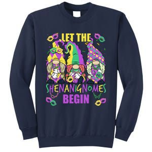 Mardi Gras Gnome 2024 Let The Shenanigans Begin For Sweatshirt