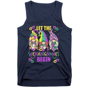 Mardi Gras Gnome 2024 Let The Shenanigans Begin For Tank Top