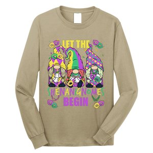 Mardi Gras Gnome 2024 Let The Shenanigans Begin For Long Sleeve Shirt