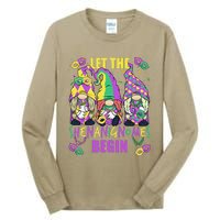 Mardi Gras Gnome 2024 Let The Shenanigans Begin For Tall Long Sleeve T-Shirt