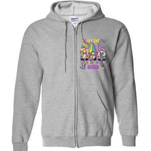 Mardi Gras Gnome 2024 Let The Shenanigans Begin For Full Zip Hoodie