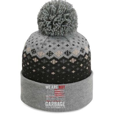 Make Garbage Great Again Garbage For Trump 2024 The Baniff Cuffed Pom Beanie