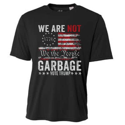 Make Garbage Great Again Garbage For Trump 2024 Cooling Performance Crew T-Shirt