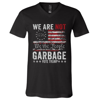 Make Garbage Great Again Garbage For Trump 2024 V-Neck T-Shirt