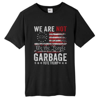 Make Garbage Great Again Garbage For Trump 2024 Tall Fusion ChromaSoft Performance T-Shirt