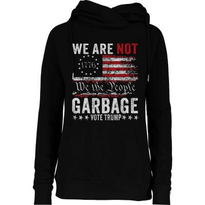 Make Garbage Great Again Garbage For Trump 2024 Womens Funnel Neck Pullover Hood