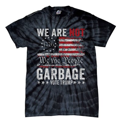 Make Garbage Great Again Garbage For Trump 2024 Tie-Dye T-Shirt