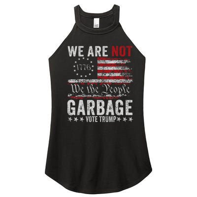 Make Garbage Great Again Garbage For Trump 2024 Women's Perfect Tri Rocker Tank