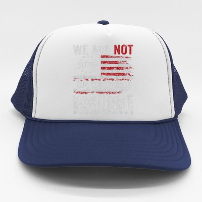 Make Garbage Great Again Garbage For Trump 2024 Trucker Hat