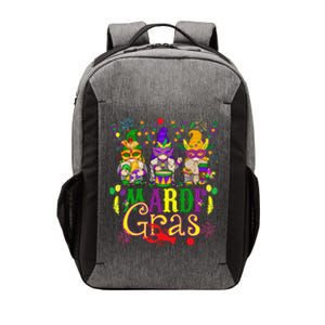 Mardi Gras Gnomes Funny Gnomies Squad Mardi Gras 2024 Vector Backpack