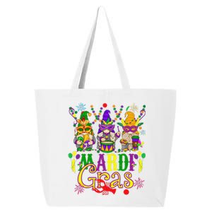 Mardi Gras Gnomes Funny Gnomies Squad Mardi Gras 2024 25L Jumbo Tote