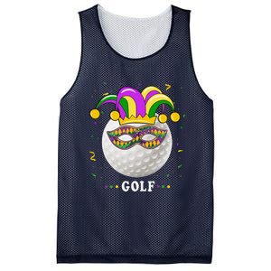 Mardi Gras Golf Costume Mardi Gras Jester Hat Golf Lover Mesh Reversible Basketball Jersey Tank