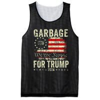 Make Garbage Great Again Garbage For Trump 2024 Gift Mesh Reversible Basketball Jersey Tank