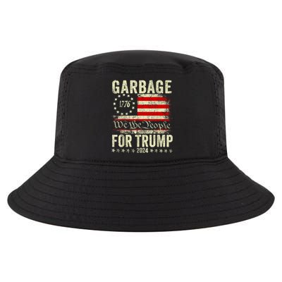 Make Garbage Great Again | Garbage For Trump 2024 Cool Comfort Performance Bucket Hat