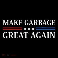 Make Garbage Great Again 7-Panel Snapback Hat