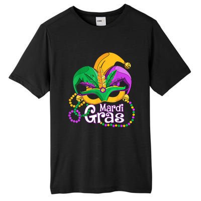 Mardi Gras Great Gift Flamingo Carnival Costume Gift Tall Fusion ChromaSoft Performance T-Shirt