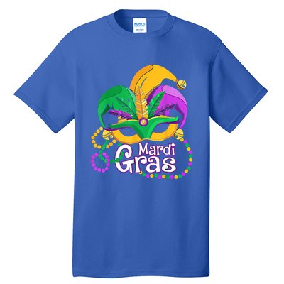 Mardi Gras Great Gift Flamingo Carnival Costume Gift Tall T-Shirt