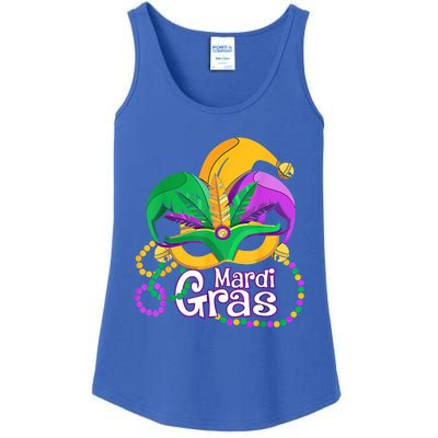 Mardi Gras Great Gift Flamingo Carnival Costume Gift Ladies Essential Tank