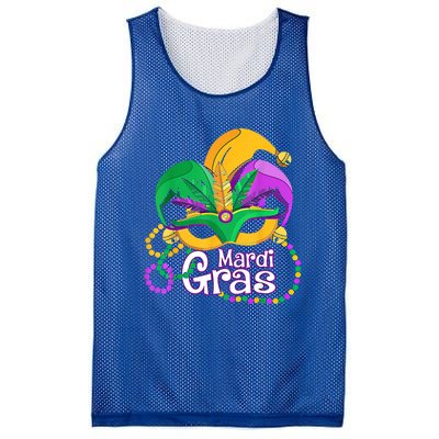 Mardi Gras Great Gift Flamingo Carnival Costume Gift Mesh Reversible Basketball Jersey Tank