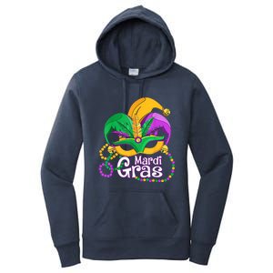 Mardi Gras Great Gift Flamingo Carnival Costume Gift Women's Pullover Hoodie