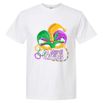 Mardi Gras Great Gift Flamingo Carnival Costume Gift Garment-Dyed Heavyweight T-Shirt