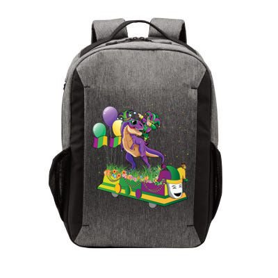 Mardi Gras Gift Dabbing Joker T Rex Dinosaur Gift Vector Backpack