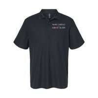 Make Garbage Great Again Softstyle Adult Sport Polo