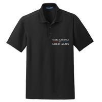 Make Garbage Great Again Dry Zone Grid Polo