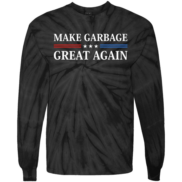 Make Garbage Great Again Tie-Dye Long Sleeve Shirt