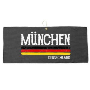 Munich Germany Gift Munchen Souvenir Large Microfiber Waffle Golf Towel