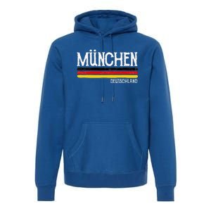 Munich Germany Gift Munchen Souvenir Premium Hoodie