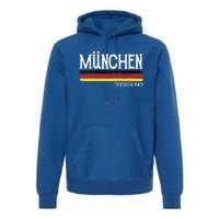 Munich Germany Gift Munchen Souvenir Premium Hoodie