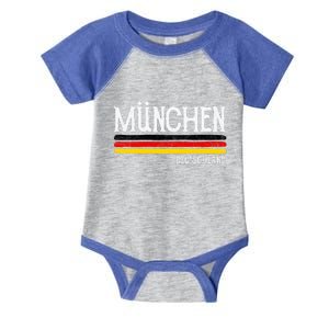 Munich Germany Gift Munchen Souvenir Infant Baby Jersey Bodysuit