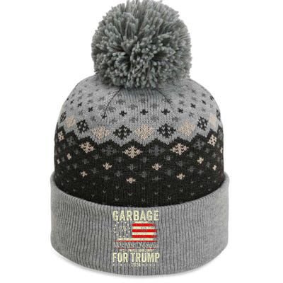 Make Garbage Great Again Garbage For Trump 2024 Gift The Baniff Cuffed Pom Beanie