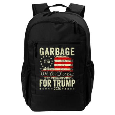 Make Garbage Great Again Garbage For Trump 2024 Daily Commute Backpack