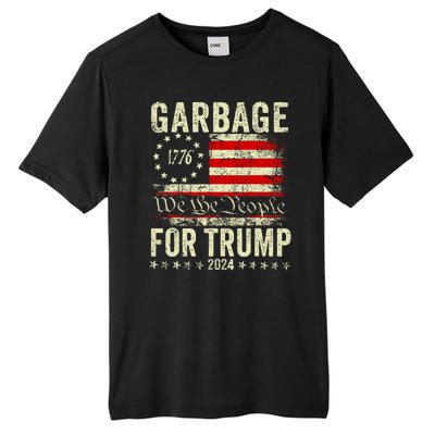 Make Garbage Great Again Garbage For Trump 2024 Tall Fusion ChromaSoft Performance T-Shirt